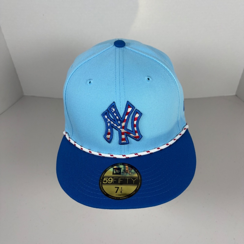 New Era New York Yankees MLN Independence Day 2025 59FIFTY Fitted Rope Hat 7 1/4